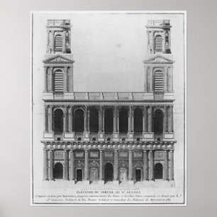 Church of Saint-Sulpice Poster