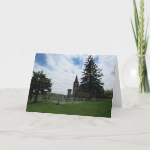 "Church of the Heilige Cross Landscape" Sympathy C Karte