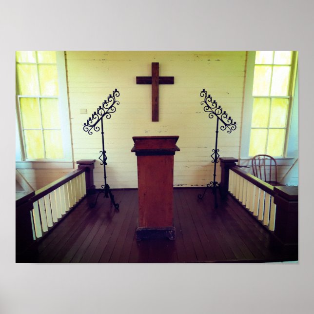 Church Podium 2 Poster (Vorne)