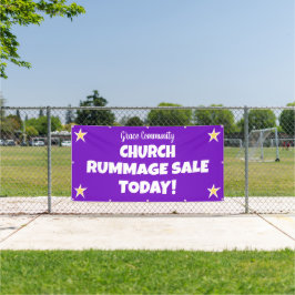 Church Rummage Sale Banner