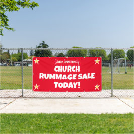 Church Rummage Sale! Benutzerdefinierter Banner
