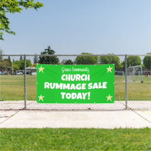 Church Rummage Sale! Benutzerdefinierter Banner