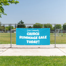 Church Rummage Sale! Personalisierter Banner