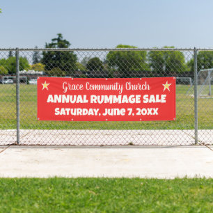 Church Rummage verkaufen Custom Banner
