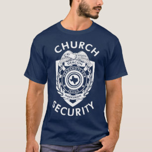 Church Security Deacon Headshots For Jesus T-Shirt