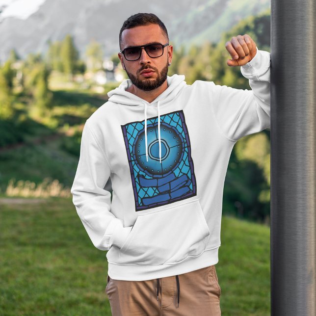 Church Stated Glass Window Hoodie (Von Creator hochgeladen)