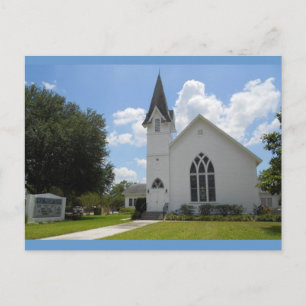 Church Street, Dade City Florida Postkarte