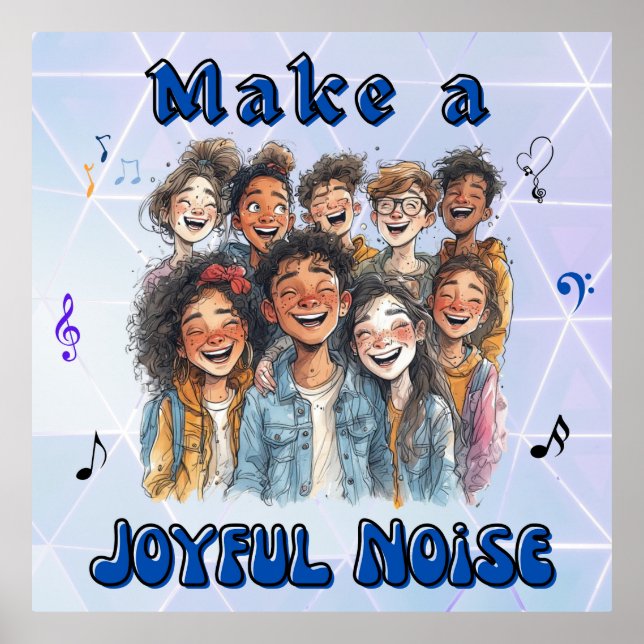 Church Youth Choir Poster (Vorne)