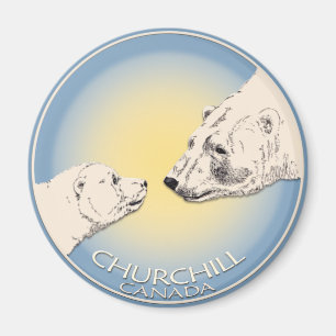 Churchill Andenken Eisbär Kunstmagnete & Geschenke Magnet