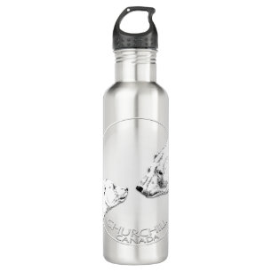 Churchill Bear Art Bear Edelstahlflasche