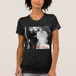 Churchill & berühmtes Hochzeitszitat T-Shirt