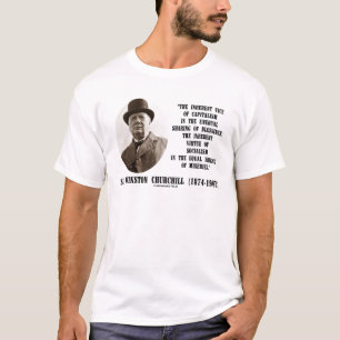 Churchill inhärenter Vizepräsident des Kapitalis T-Shirt