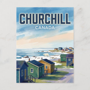 Churchill Kanada Postkarte