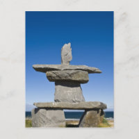 Churchill, Manitoba. Inukshuk
