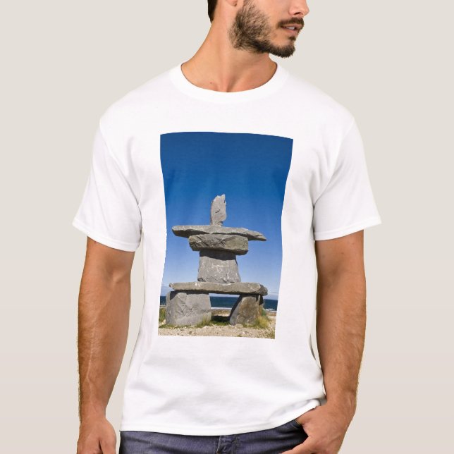 Churchill, Manitoba. Inukshuk T-Shirt (Vorderseite)