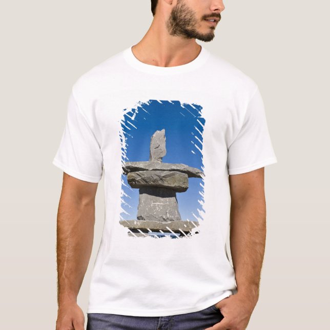 Churchill, Manitoba. Inukshuk T-Shirt (Vorderseite)