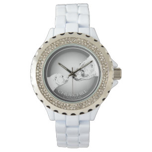 Churchill Polar Bear Watch Souvenir Wrist Watch Armbanduhr