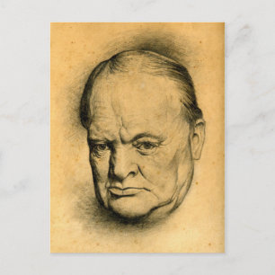 Churchill Postkarte