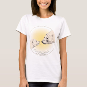 Churchill Souvenir T - Shirt Lady's Polar Bear Shi