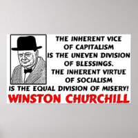 Churchill: Sozialismus ist Elend!