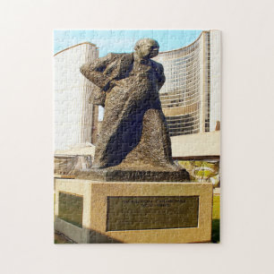 Churchill-Statue Toronto. Puzzle