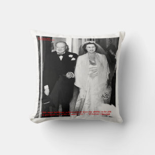 Churchill und das berühmte Zitat der Ehe Kissen