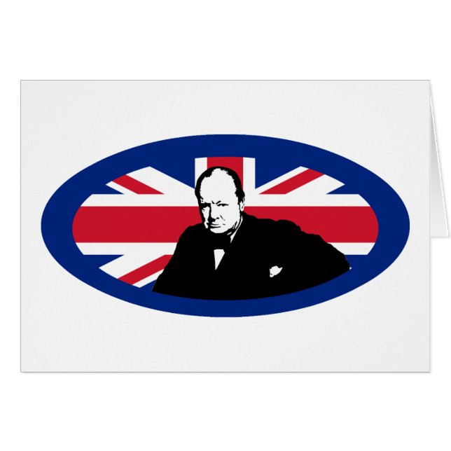 Churchill und Gewerkschafts-Jack (Vorderseite (Horizontal))
