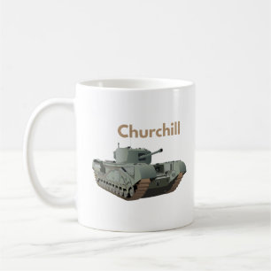 Churchill WW2 British Tank Kaffeetasse