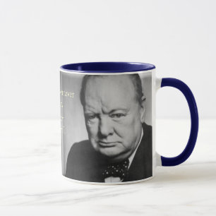 churchill Zitat Tasse