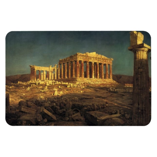 Churchs „Parthenon“-Magnet Magnet (Horizontal)