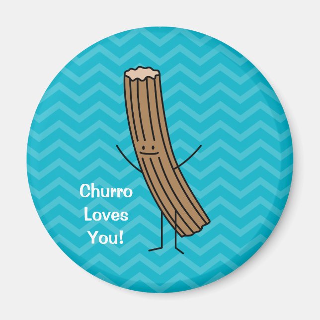Churro Lieben Sie! Magnet (Vorne)