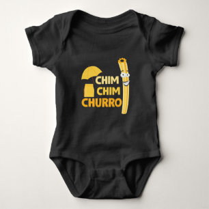 Churro Lover Funny Churros Themenpark Feinschmecke Baby Strampler