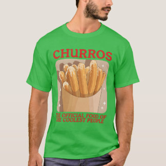 Churros Essen des coolsten Churro-Fans vintage T-Shirt