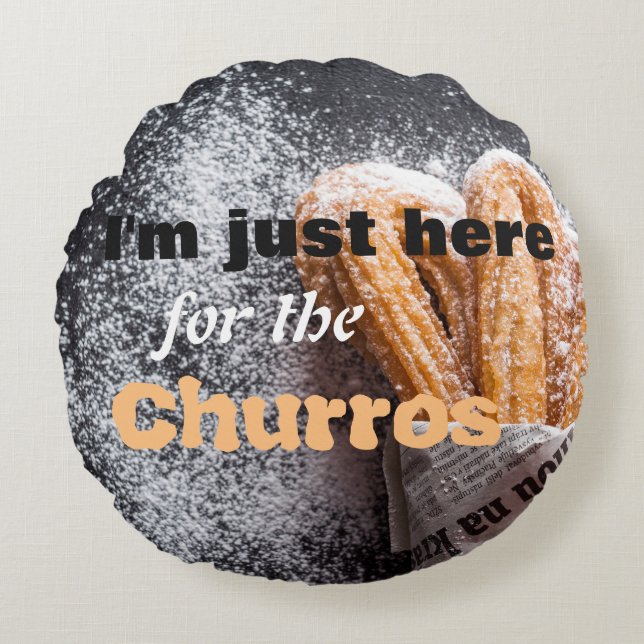 Churros Kissen (Vorderseite)
