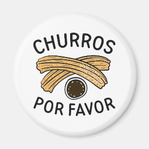 Churros Por Favor Magnet