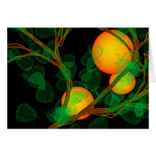 Chuseok Korean Harvest Festival mit Orangen