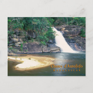 Chutes d'Antofofo, Madagaskar Postkarte