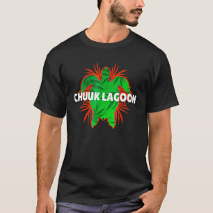 CHUUK LAGOON Beach Turtle Vacation Gif T-Shirt