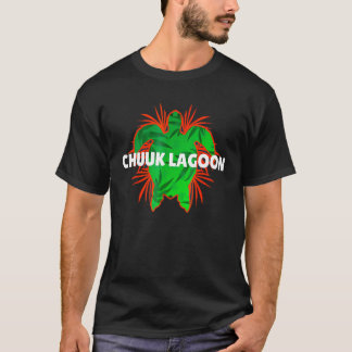 CHUUK LAGOON Beach Turtle Vacation Gif T-Shirt