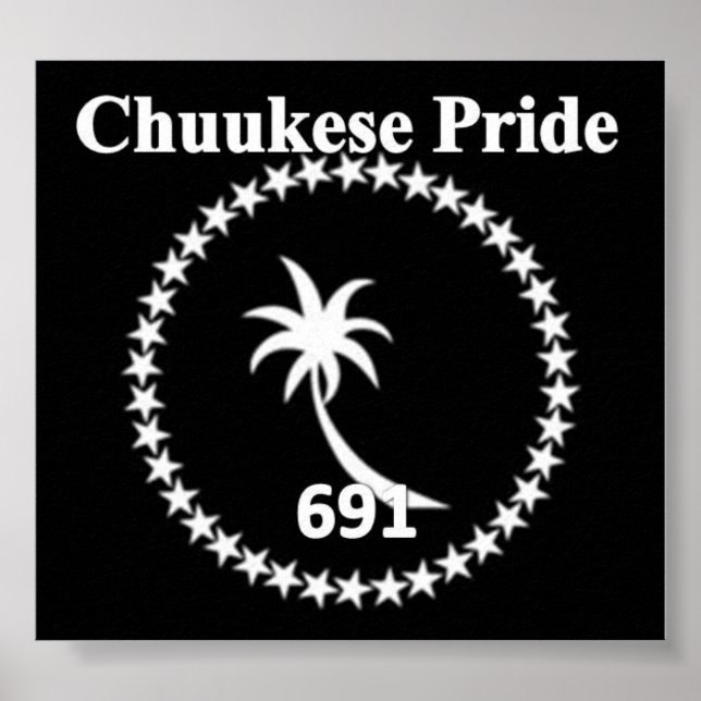 Chuukese Pride Poster (Vorne)