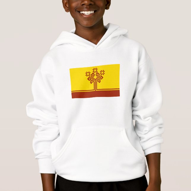 Chuvashia Flag Hoodie (Vorderseite)