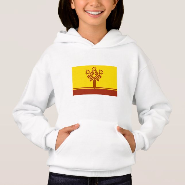 Chuvashia Flag Hoodie (Vorderseite)