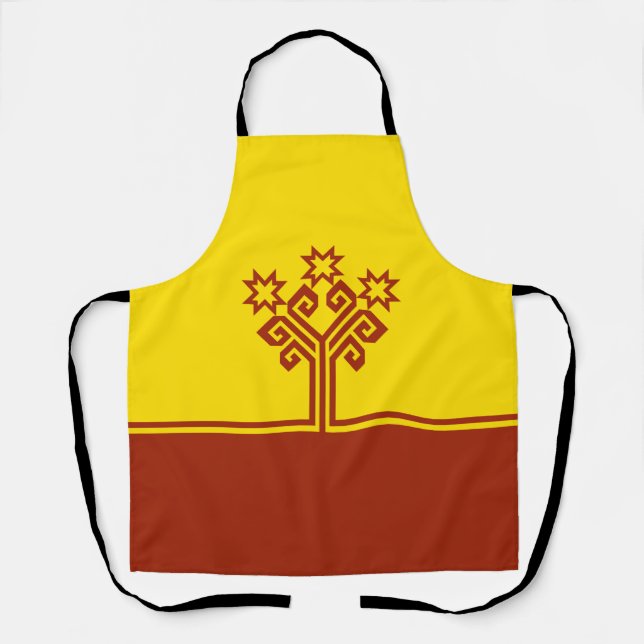 Chuvashia Flag Schürze (Vorderseite)