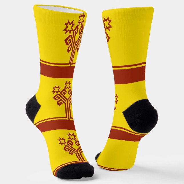 Chuvashia Flag Socken (Gewinkelt)