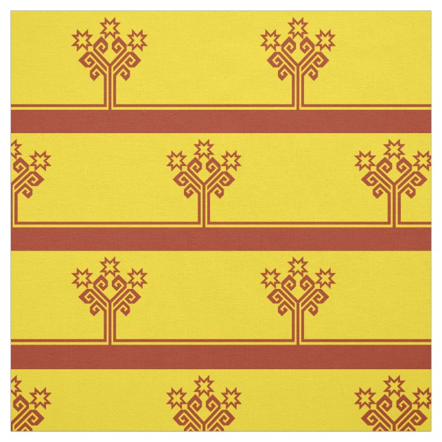 Chuvashia Flag Stoff (Muster)
