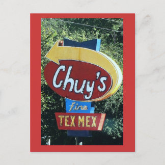 Chuy's Fine Tex Mex Postkarte
