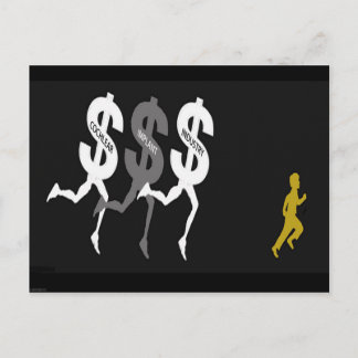 CI Chases Deaf Boy Postkarte