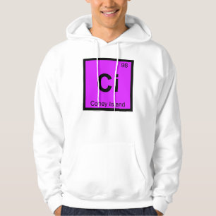 Ci - Coney Island New York Chemistry Symbol Hoodie