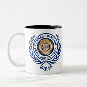 CIA-Logostandort Zweifarbige Tasse