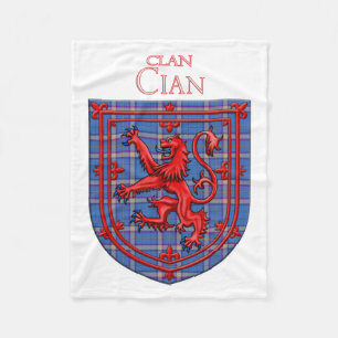 Cian von Ely Tartan Schottischer Plaid Fleecedecke